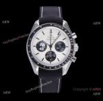 OMF Swiss Omega Speedmaster Moonwatch Snoopy Black Textile Strap